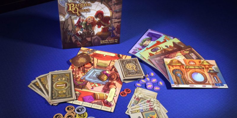 Bargain Quest drafting game