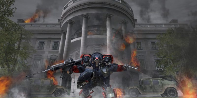 Metal Wolf Chaos Skewers the Fighting President Trope and America Itself