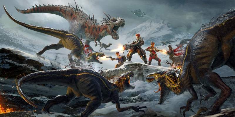 dinosaurs, second extinction, systemic reaction, xbox series x, inside xbox may 2020