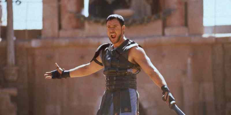 Gladiator Colosseum Hollywood spectacle Russell Crowe