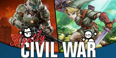 Would Link Defeat Doomguy in a Fight? Slightly Civil War Yahtzee Croshaw Jack Packard Doomguy Link Doom The Legend of Zelda