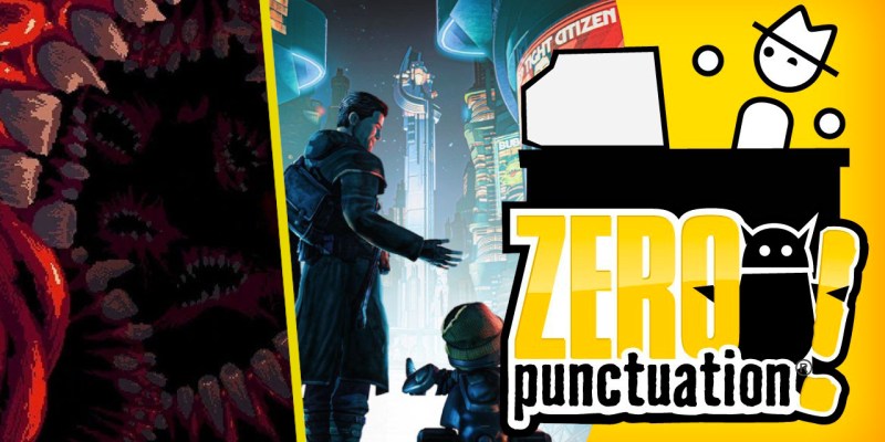 Carrion review Zero Punctuation Yahtzee Croshaw Beyond a Steel Sky Phobia Game Studio Devolver Digital Revolution Software