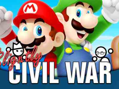 Is Luigi Better Than Mario? - Slightly Civil War Luigi Mario Yahtzee Croshaw Jack Packard Nintendo