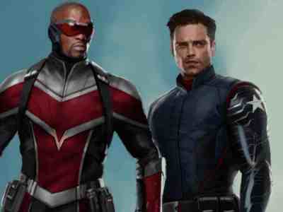 Anthony Mackie new Falcon costume The Falcon and the Winter Soldier Costume, WandaVision Coming Soon