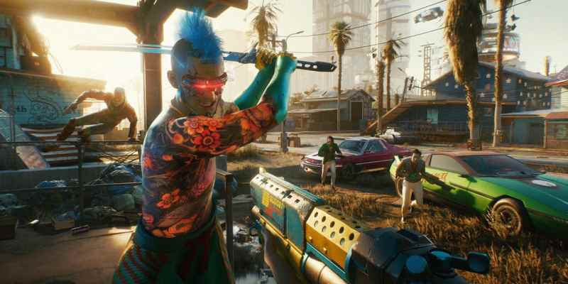 PlayStation 5, PS5, PlayStation 4, PS4, CD Projekt Red, gameplay, Cyberpunk 2077