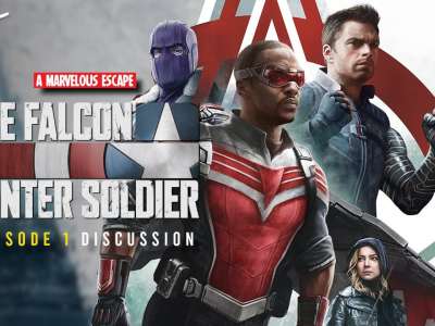 The Falcon and the Winter Soldier New World Order Discussion - A Marvelous Escape darren mooney kc nwosu jack packard