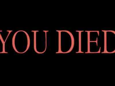 you died game over video games dark souls bloodborne demon's souls