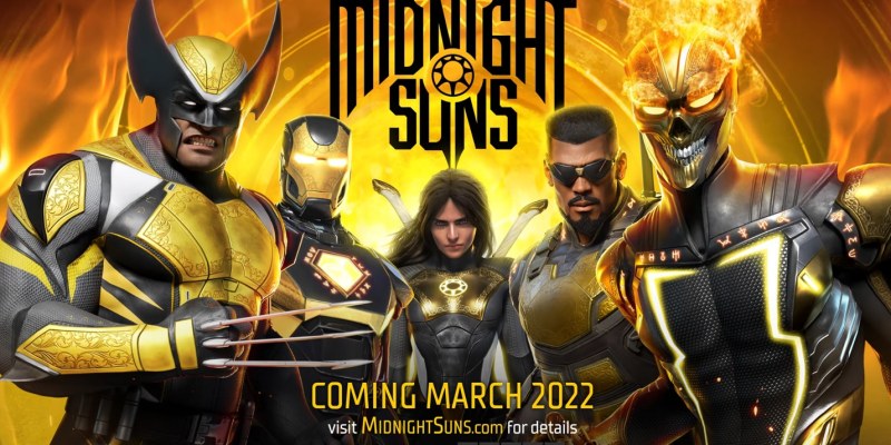 PS4 PS5 Xbox One Series X Marvel Midnight Suns Firaxis Games 2K March 2022 release date Nintendo Switch Marvel's Midnight Suns