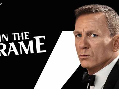 No Time to Die is about Daniel Craig performing the role of James Bond in a meta context of film movies theater