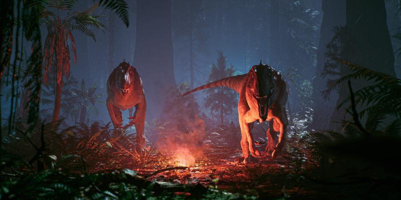 The Lost Wild pre-alpha teaser trailer Great Ape Games survival horror adventure dinosaur gameplay dinosaurs reactive AI