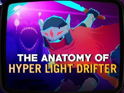 The Anatomy of Hyper Light Drifter game design development sound audio visuals graphics JM8