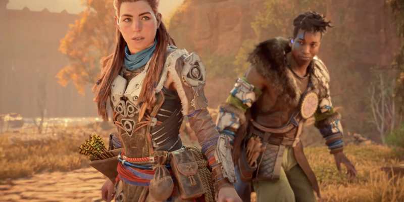 Horizon Forbidden West story trailer Carrie-Anne Moss Guerrilla Games