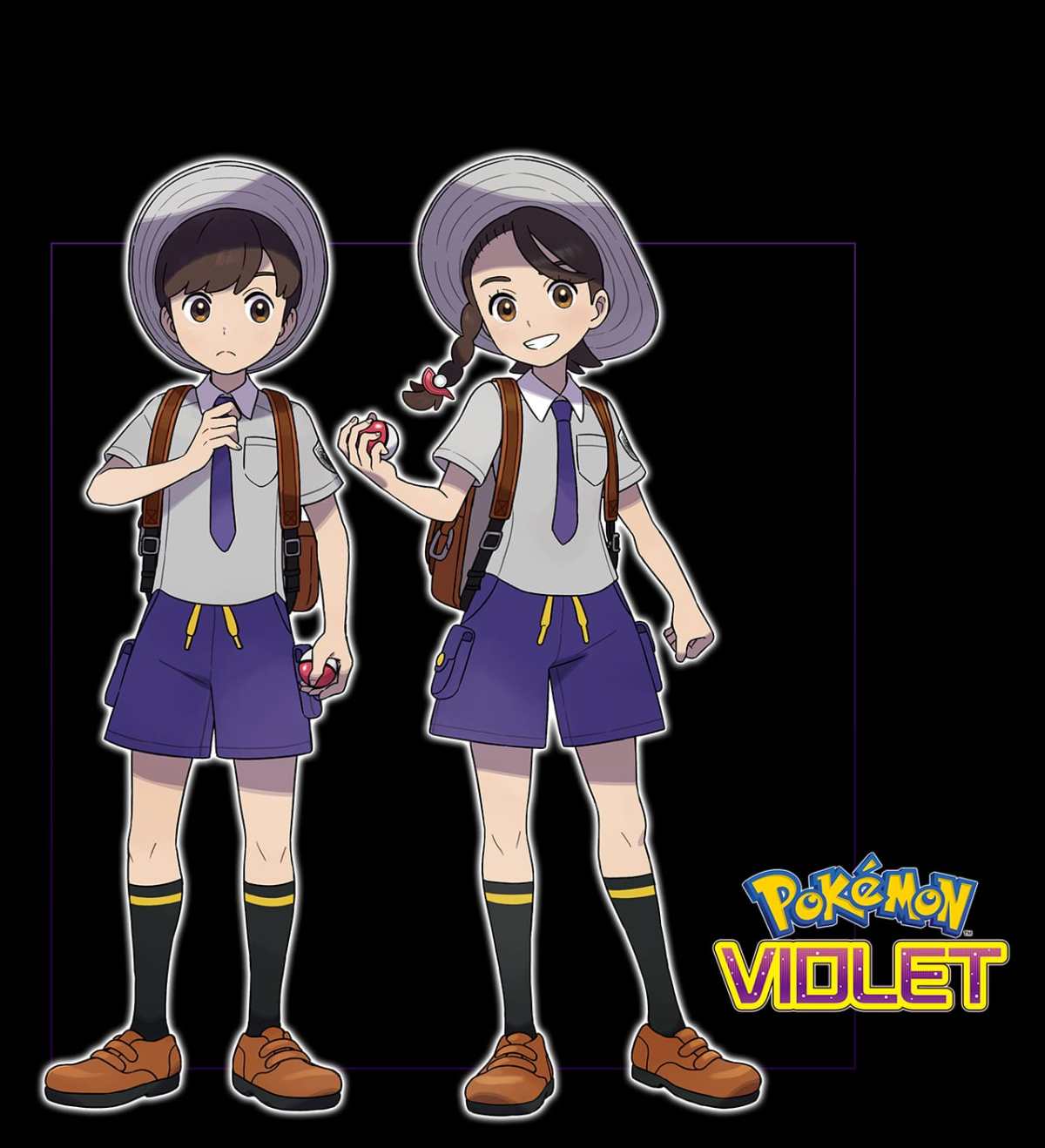 Pokémon Scarlet and Violet Starter Pokémon Details Revealed Sprigatito, Fuecoco, and Quaxly Nintendo Switch grass water fire main character