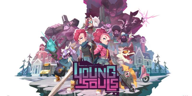 Young Souls release date March 10, 2022 stylish RPG brawler beat em up The Arcade Crew 1P2P Studio