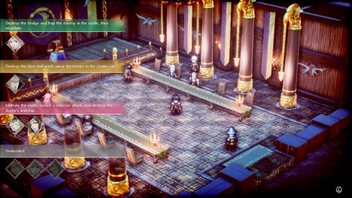 Triangle Strategy review Square Enix Nintendo Switch accessible starter strategy RPG SRPG but less complex and satisfying than Final Fantasy Tactics or Tactics Ogre