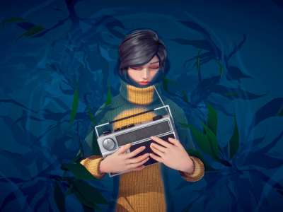 A Memoir Blue review PS5 interactive poem Cloisters Interactive Annapurna Interactive Ai Shelley Chen