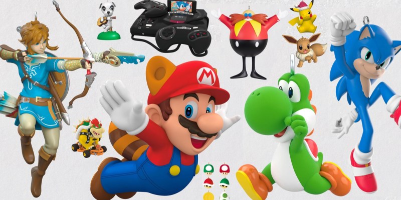 List of 2022 Hallmark Keepsake Ornaments for Nintendo and Sega Video Games price and release date