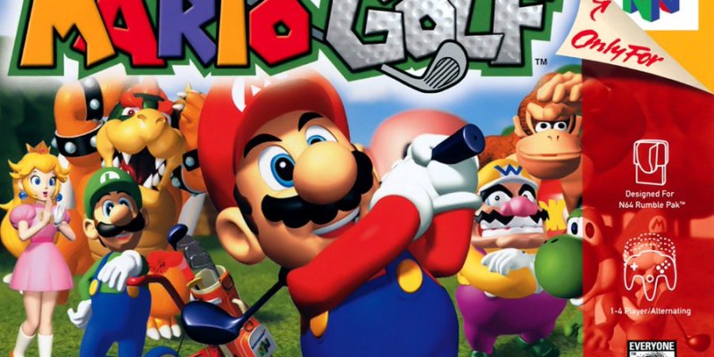 Mario Golf 64 Nintendo Switch Online Expansion Pack April 15, 2022 release date