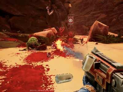 Warhammer 40,000 boltgun is a doom-inspired fps set in the warhammer universe coming to pc nintendo switch ps4 ps5 xbox one and xbox series x | s