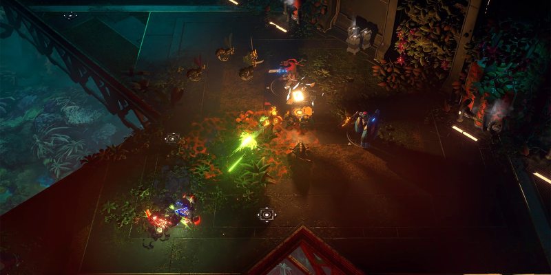 Endless Dungeon preview hands-on OpenDev first run Sega Amplitude Studios twin-stick shooter roguelite tower defense sci-fi squad