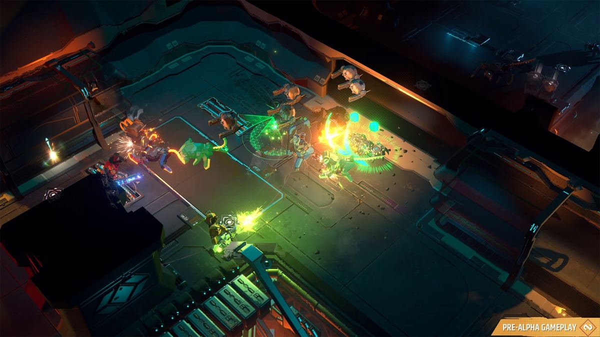 Endless Dungeon preview hands-on OpenDev first run Sega Amplitude Studios twin-stick shooter roguelite tower defense sci-fi squad