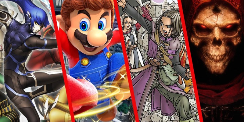 Nintendo eShop Big Ol Super Sale deals discounts Nintendo Switch games 3DS game first-party third-party Super Mario Odyssey Legend of Zelda Nintendo Square Enix Capcom Konami Ubisoft Activision Blizzard Dragon Quest Diablo