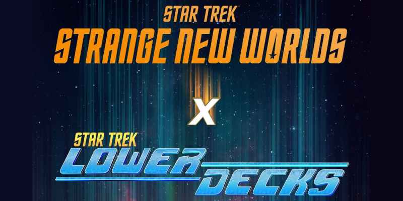 Star Trek: Strange New Worlds season 2 x Lower Decks crossover animated animation Jack Quaid Ensign Brad Boimler Ensign Beckett Mariner Tawny Newsome