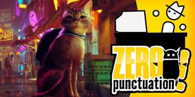 Stray Zero Punctuation review Yahtzee Croshaw BlueTwelve Studio game Annapurna Interactive cat