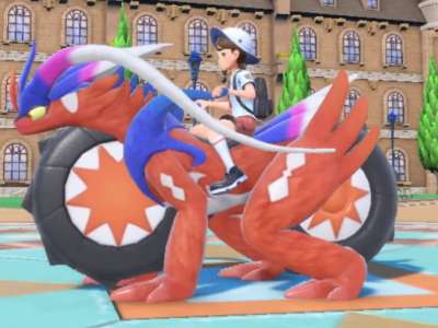 Pokémon Presents 2022: You can ride and travel on the Legendary Pokémon Koraidon and Miraidon in Scarlet & Violet as a mode of transportation drive sprinting build swimming gliding drive aquatic glide