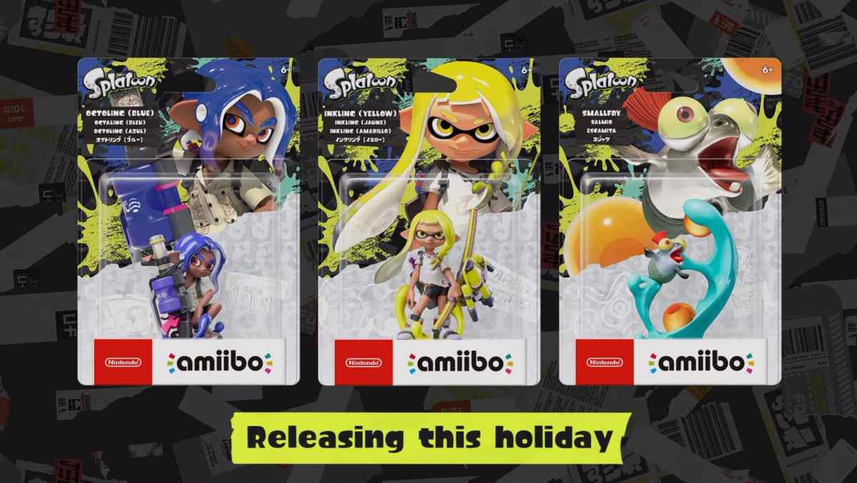 Splatoon 3 Direct reveal gameplay stages modes weapons mechanics customization amiibo Nintendo Switch release date Splatfest returns invitational 2023 Deep Cut story Tableturf Battle collectible card game