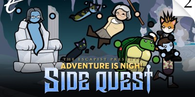 Adventure Is Nigh: Side Quest Episode 2 Foreshadowing sponsored by TaleSpire and BouncyRock Entertainment, Escapist D&D Dungeons & Dragons campaign with Marty Sliva as Buca Di Beppo, Will Cruz as Aaron Mooney (no relation), JM8 as Susan Sheerfist, and Liv Shircel as Musk Goodsex