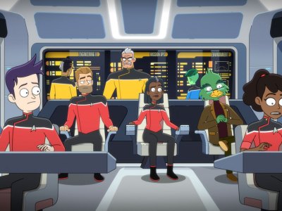 Star Trek: Lower Decks season 3 episode 7 S3E7 review A Mathematically Perfect Redemption perfect episode marrying half-hour animation strength