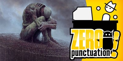 Scorn review Zero Punctuation Yahtzee Croshaw Ebb Software horror puzzle game FPS