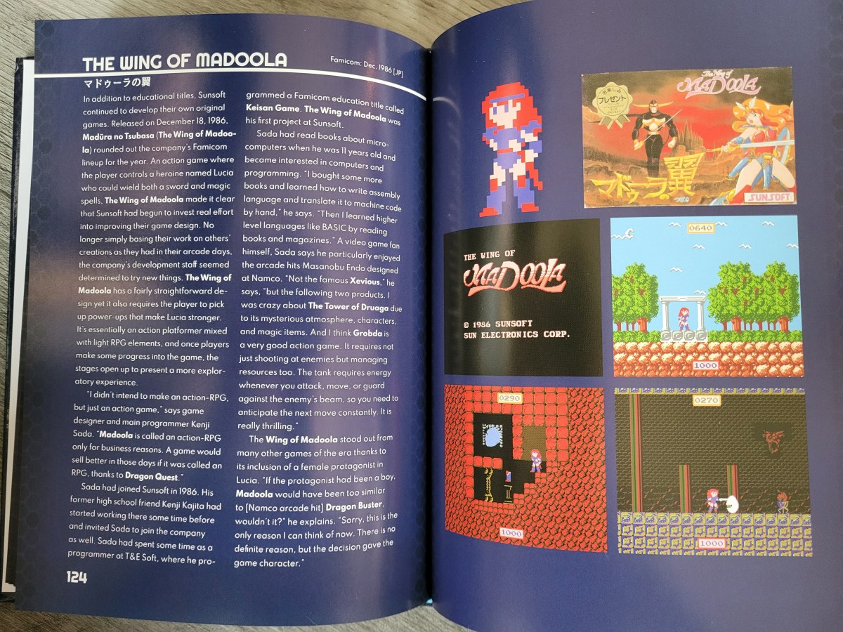 The History of Sunsoft Volume 1 book review Stefan Gancer Press Run Limited Run Games Blaster Master The Wing of Madoola origins context canceled games new screenshots info