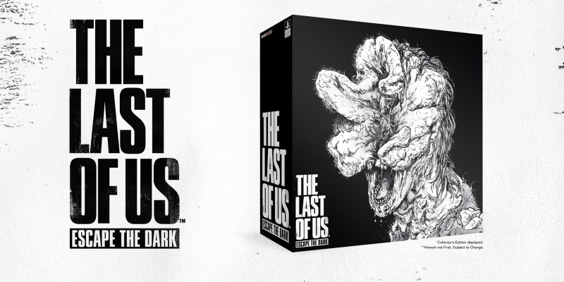 The Last of Us: Escape the Dark tabletop board game Kickstarter November 8, 2022 Naughty Dog Themeborne