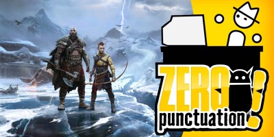 God of War Ragnarok Zero Punctuation review Yahtzee Croshaw Santa Monica Studio