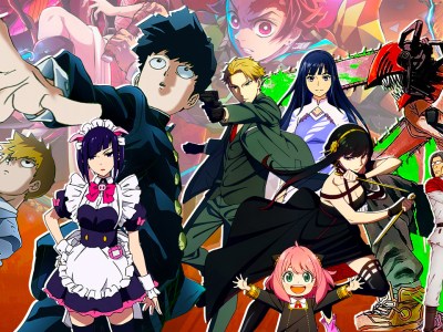 top 10 best anime of 2022 - Uncle from Another World Spy x Family My Dress-Up Darling Mob Psycho 100 III Made in Abyss The Golden City of the Scorching Sun Demon Slayer Entertainment District Arc Chainsaw Man Birdie Wing: Golf Girls Story Akiba Maid War