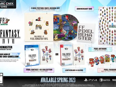 Switch PS4 Final Fantasy FFI-FFVI Pixel Remaster physical collectors edition how to preorder Square Enix Store exclusive FF1 FF2 FF3 FF4 FF5 FF6