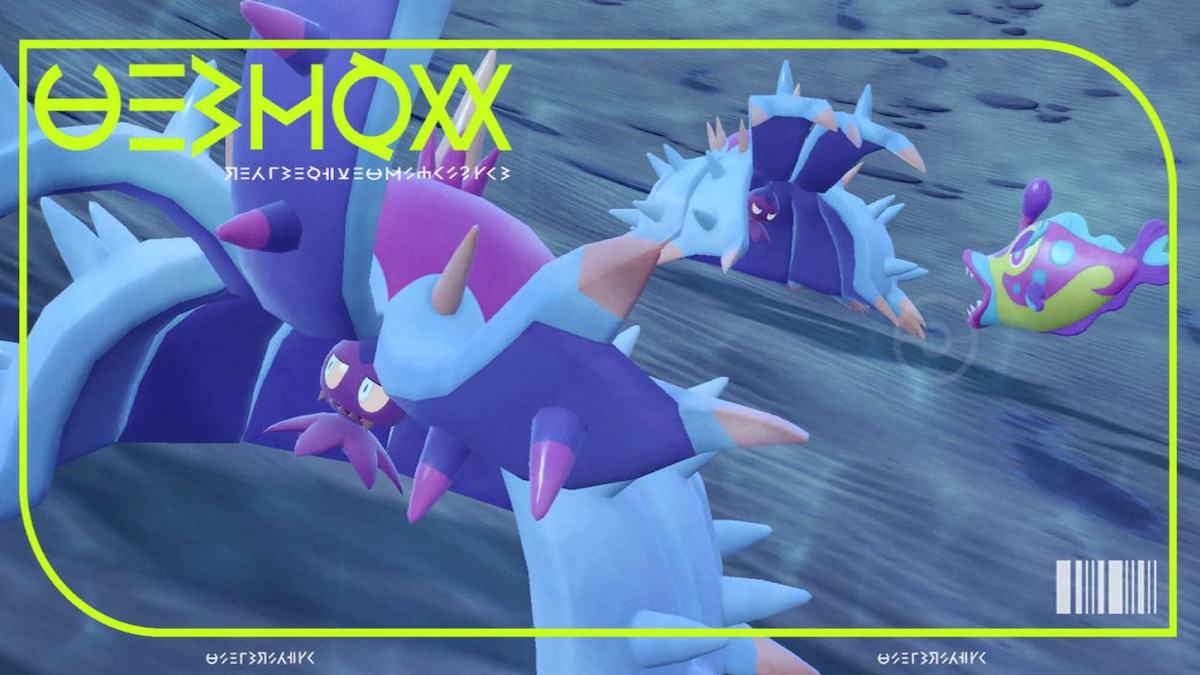 Toxapex - Best Poison Type Pokémon in Scarlet and Violet