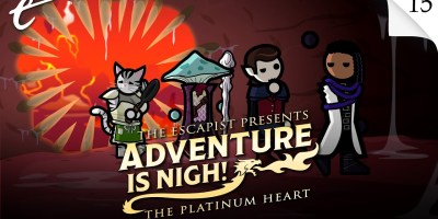 Adventure Is Nigh The Platinum Heart episode 15 season 2 finale The Price of Victory Jack Packard DM Yahtzee Croshaw KC Nwosu sponsored by Hobgoblin Electi Studio Mike Hutchinson