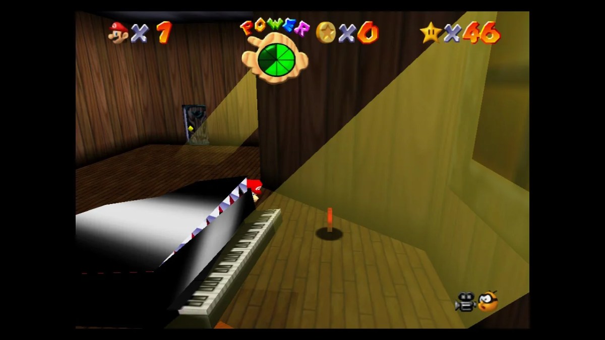 How to Overcome the Fear of Scary Video Games - Super Mario 64 piano Big Boo's Haunt