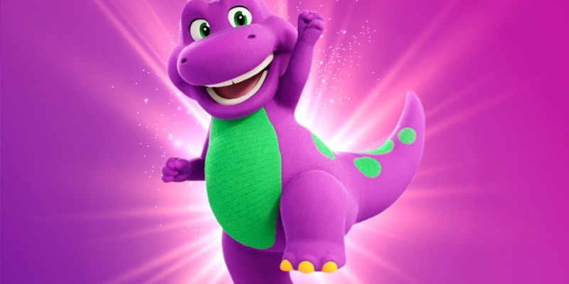 Barney reboot Mattel 2024 animated series movies YouTube videos music - Barney redesign
