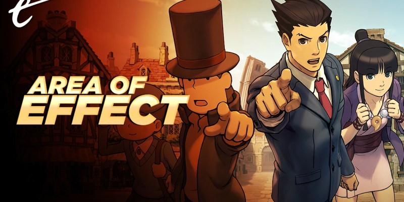 revisit ridiculousness and absurd story of Professor Layton vs. Phoenix Wright: Ace Attorney from Capcom and Level-5 on Nintendo 3DS, 2 sequel necessary on Nintendo