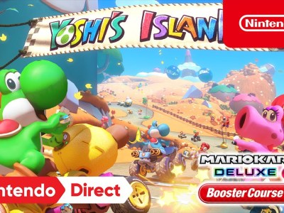 Nintendo Direct February 2023: Mario Kart 8 Deluxe Booster Course Pass Wave 4 includes Yoshi's Island as a new level and the return of playable Birdo.