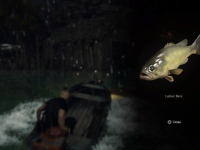 Resident Evil 4 remake Catch Me A Big Fish Lunker Bass