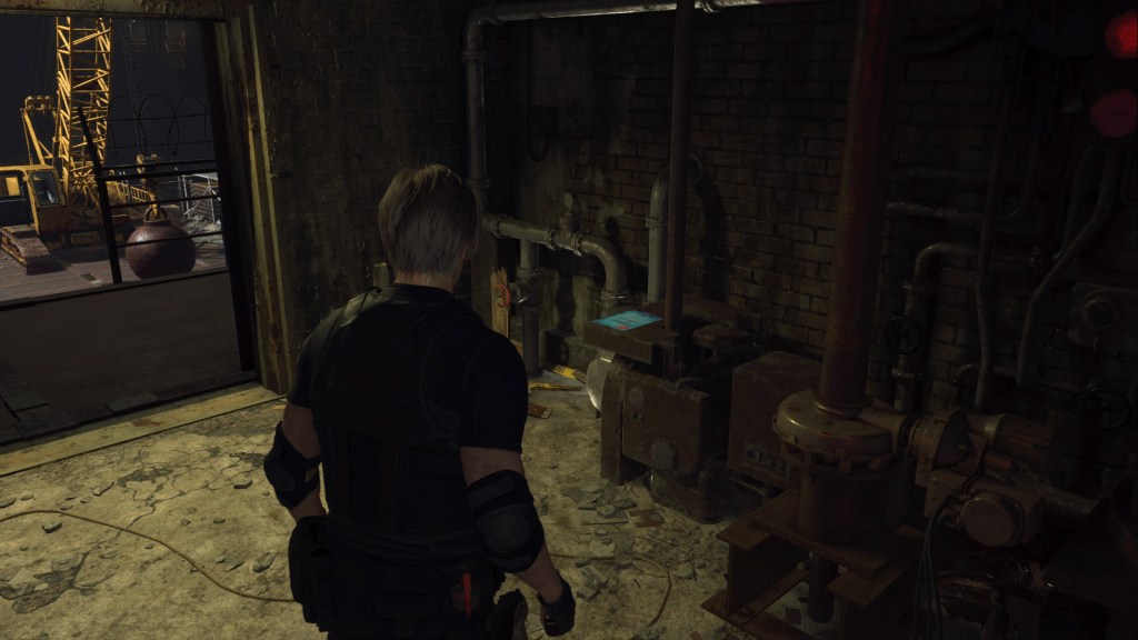 Resident Evil 4 remake even more pest control waste disposal rats note