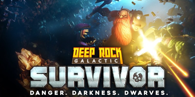 Announcement trailer: Deep Rock Galactic: Survivor is a top-down auto-shooter roguelike from Funday Games & Ghost Ship Publishing.