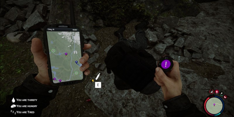 Here is how to use your GPS locator or plural locators in Sons of the Forest, to save locations and help you find your way around.