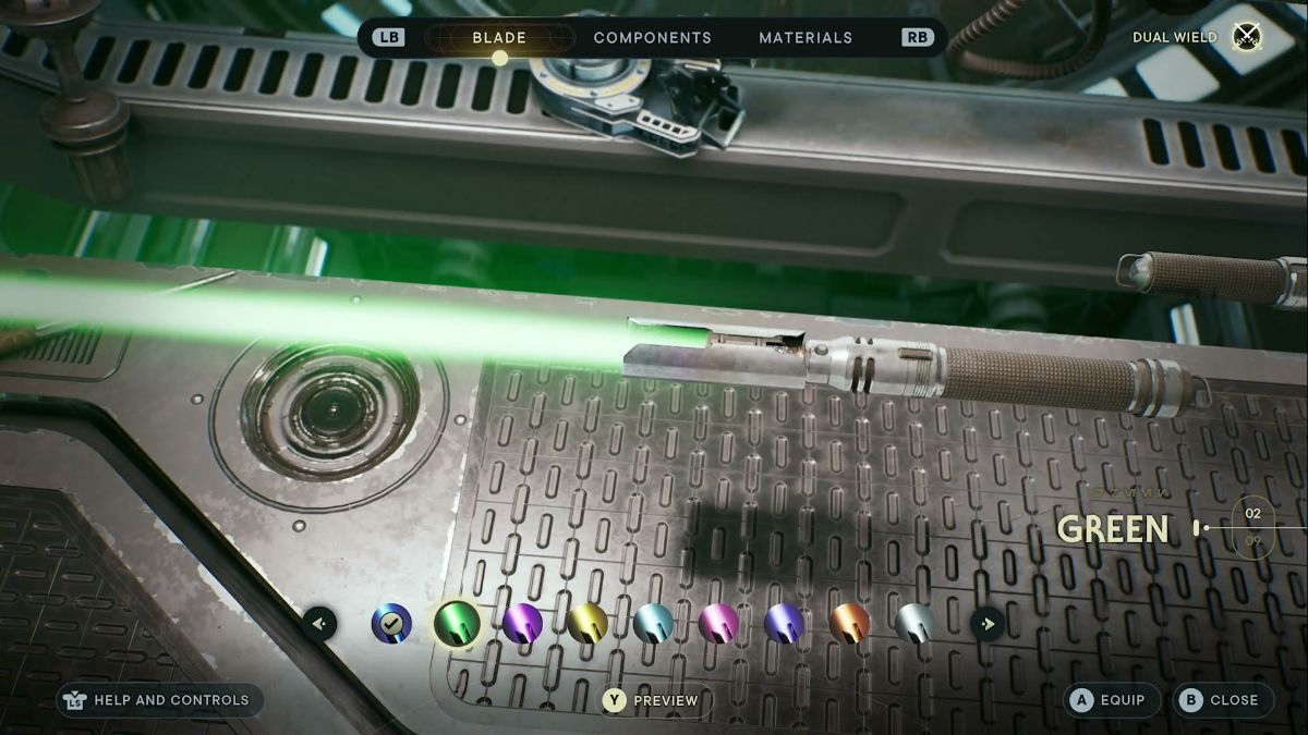 Here is the full answer to whether you can customize your lightsaber in Star Wars Jedi: Survivor and, if so, by how much.