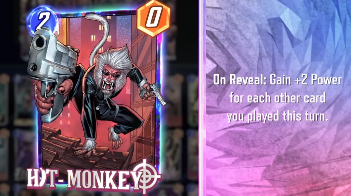 Here is everything you need to know about Hit-Monkey deck strategy and weaknesses in the Marvel Snap CCG for Animals Assemble season.